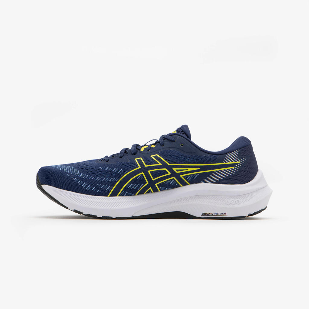 MEN'S ASICS GEL-ROADMILES RUNNING SHOES - BLUE YELLOW